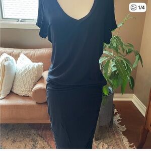 Prana Black Midi Dress